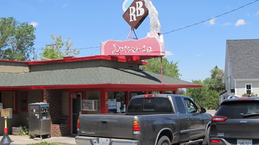 R-B Drive In Logo