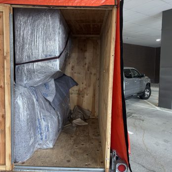 Safe and Efficient Moving - Ubox load in progress - Movers Near Me