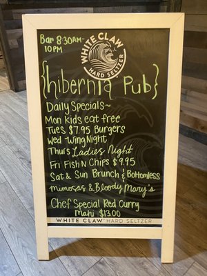 Menu photo 6 Hibernia Pub Fleming Island, FL Menu photo 6 Hibernia Pub Fleming Island, FL