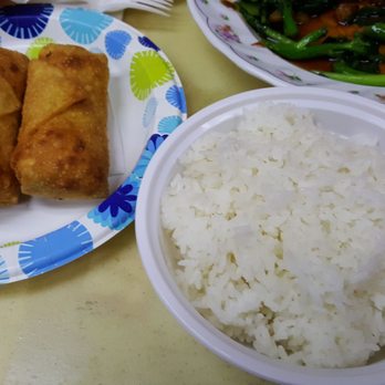 China Moon - a plate of rice, a bowl of broccoli, and a plate of fried tofu - Chinese Near Me - Howell, New Jersey China Moon - a plate of rice, a bowl of broccoli, and a plate of fried tofu - Chinese Near Me - Howell, New Jersey