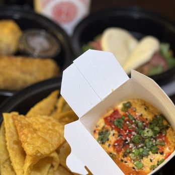 The Dragon Room - Lobster Rangoon Dip - Pan Asian Near Me - Columbia, South Carolina The Dragon Room - Lobster Rangoon Dip - Pan Asian Near Me - Columbia, South Carolina