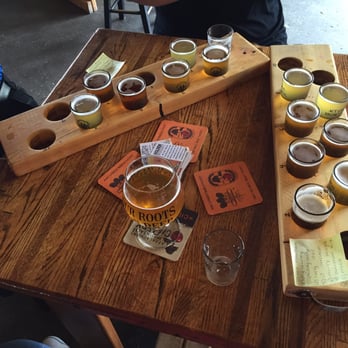 Appalachian Mountain Brewery - Two flights and a glass - Bars Near Me - Boone, North Carolina Appalachian Mountain Brewery - Two flights and a glass - Bars Near Me - Boone, North Carolina
