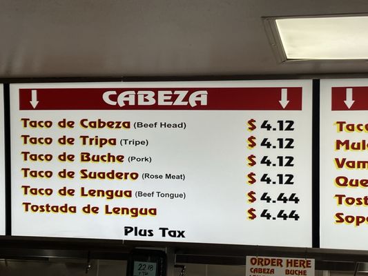 Menu photo 3 Tacos El Gordo Chula Vista, CA Menu photo 3 Tacos El Gordo Chula Vista, CA