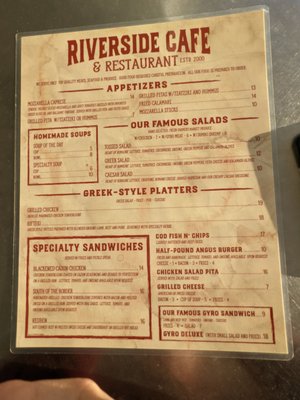 Menu photo 5 Riverside Cafe Saint Marys, GA Menu photo 5 Riverside Cafe Saint Marys, GA