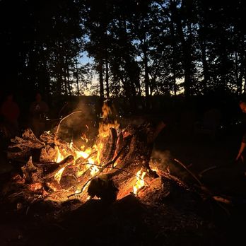 Camp Boomerang - Bonfire - Campgrounds Near Me - Orleans, Michigan