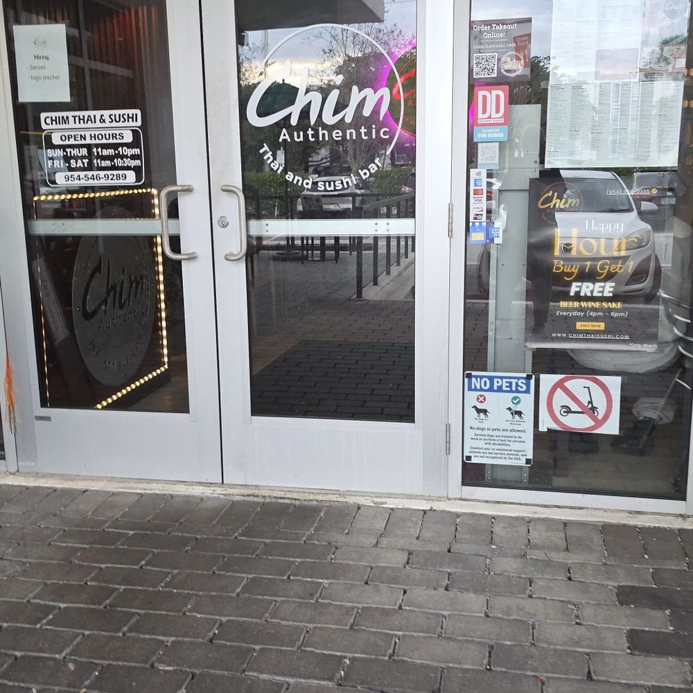 Chim Authentic Thai & Sushi - Sushi Bars Near Me - Plantation, Florida Chim Authentic Thai & Sushi - Sushi Bars Near Me - Plantation, Florida