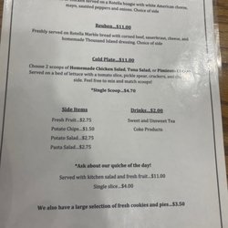 Deli 802 - Menu