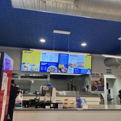 The Big Greek Cafe - Menu/front counter