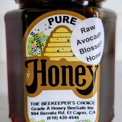La Mesa Farmer's Market - La Mesa Farmers Market The Beekeeper's Choice Raw Avocado Blossom Honey