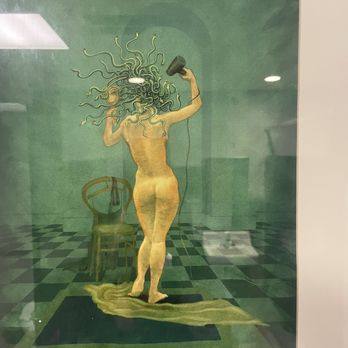 Medusa Brewing Company - Small picture in the ladies room - Breweries Near Me - Hudson, Massachusetts