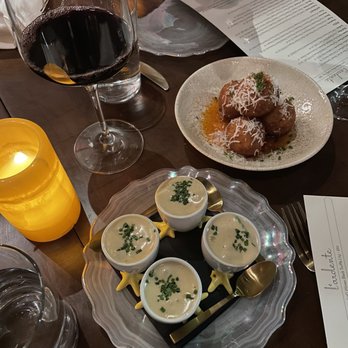 L'Ardente - Duck hunt and arancini - delicious! - Italian Near Me - Washington, DC, District of Columbia