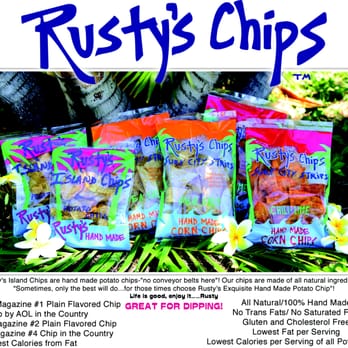 Rusty's Island Chips - a variety of chips - Specialty Food Near Me - Huntington Beach, California Rusty's Island Chips - a variety of chips - Specialty Food Near Me - Huntington Beach, California