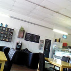 Burgundy & Black Bistro Deli Shop