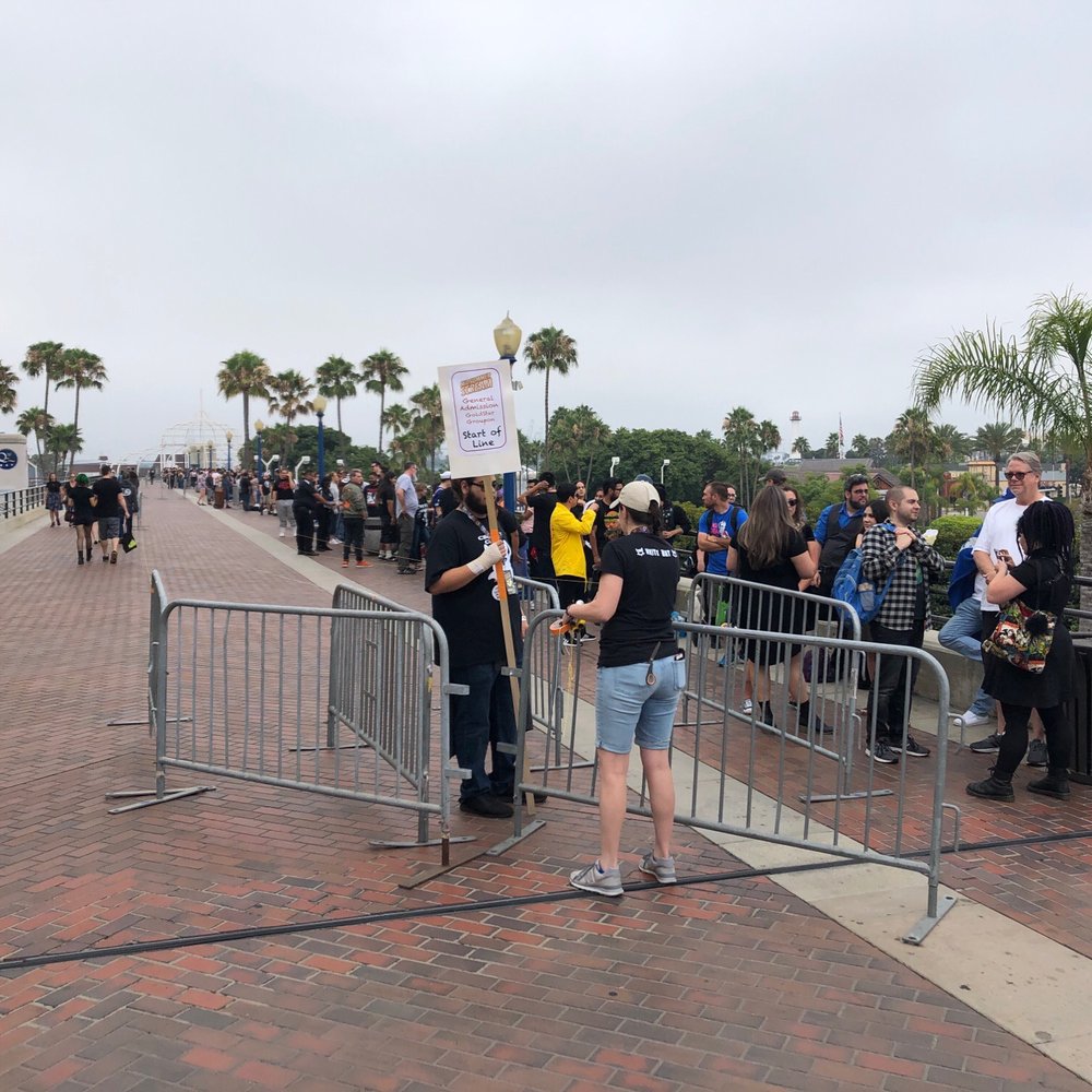 The Line At 8:46am And The Doors Open At 11:00am! The Line At 8:46am And The Doors Open At 11:00am!