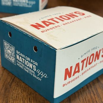 Nation's Giant Hamburgers - CHEESEBURGER - Burgers Near Me - Pleasant Hill, California