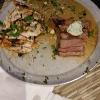 Stonefire Grill - Half tri tip and half lemon garlic chicken - Barbeque Near Me - Rancho Cucamonga, California