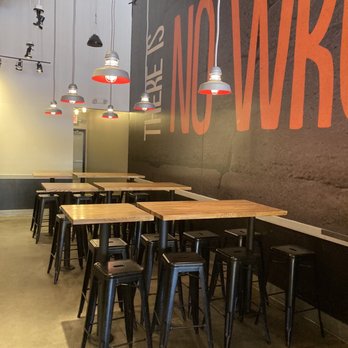 Blaze Pizza - Interior - Salad Near Me - Clark, New Jersey