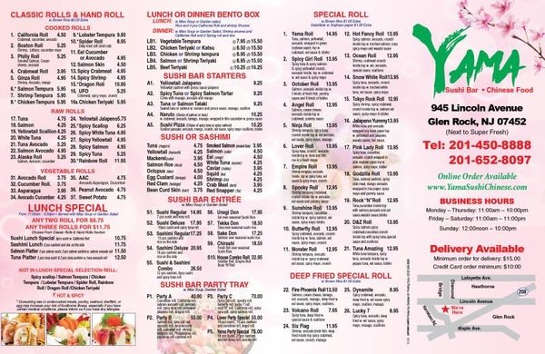 Yama Sushi Bar & Chinese Food by null