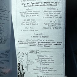 Menu page 4