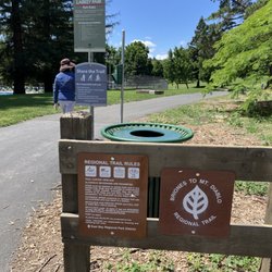 Larkey Park - Briones-Diablo Regional Trail runs thru park