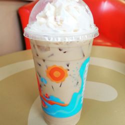 Dunkin' - #IGotTanked and I'm enjoying my weekly Free Medium Caramel Ice Latte!!! #TMobileTuesdays