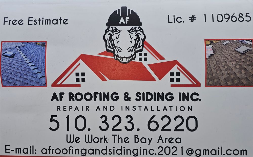 Slide of AF Roofing & Siding