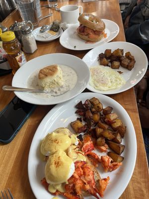 Harbor Breakfast by null