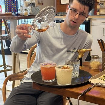 Crooked Palm Cabana - JIMMY!!!! Best mixologist ever - Cocktail Bars Near Me - Tavernier, Florida