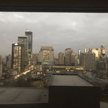 Hilton Toronto - View in the morning from hotel room window - Hotels Near Me - Toronto, Ontario