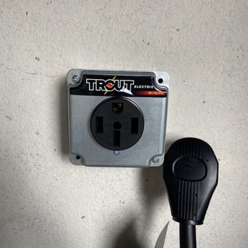 Trout Electric - 240 outlet for Electrical vehicle  charging. - Electricians Near Me - Corona, California
