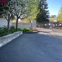 Crystal Springs Uplands School - Uplands gate