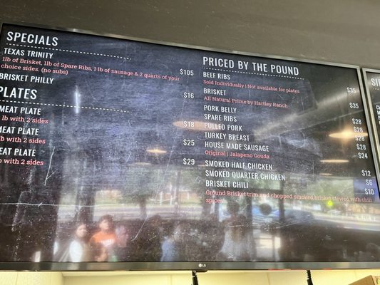 Menu photo 1 Moreno Burger Co Austin, TX