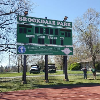 Brookdale Park - Scoreboard and sign - Parks Near Me