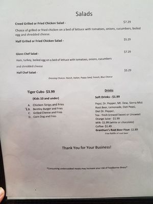 Menu photo 2 Chuck Dinesty Walnut Grove, MO Menu photo 2 Chuck Dinesty Walnut Grove, MO