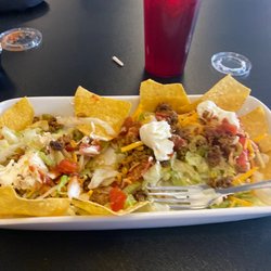 Red Oak Family Restaurant & Lounge - Very small taco salad