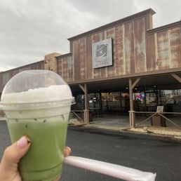 Strawberry matcha