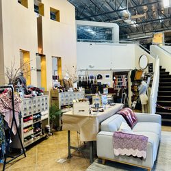Jimmy Beans Wool - This is the "lobby", but there are so many spaces off to either side and in the back. Gorgeous!