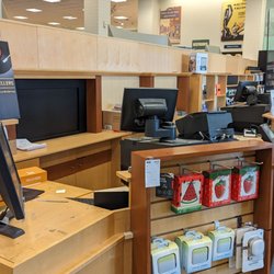 Barnes & Noble - What were registers in the back of the store