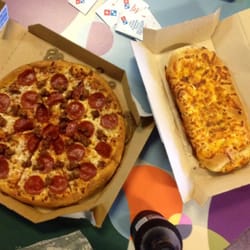 Domino's Pizza - Two item carry out special: Medium pepperoni/sausage pizza & stuffed cheesy bread for $5.99 ea.