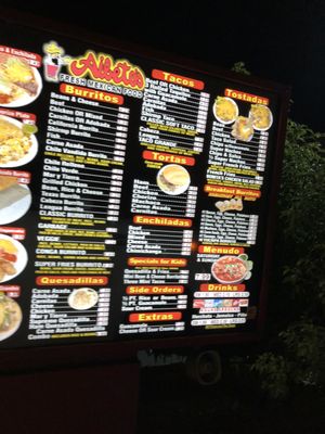 Menu photo 3 Aibeto’s Mexican Food Yucaipa, CA