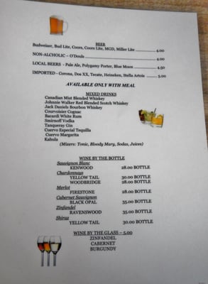 Menu photo 8 Olde Bridge Grill Mexican Hat, UT