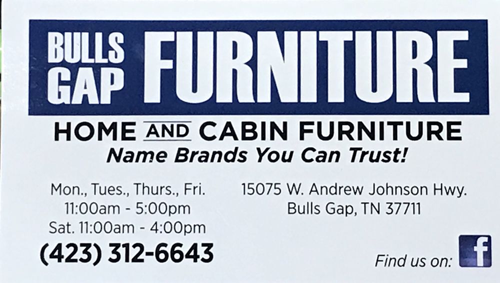 BULLS GAP FURNITURE Updated June 2024 15075 W Andrew Johnson Hwy