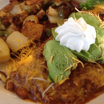 Goodys - Chili omelette with avocado n sour cream - Breakfast & Brunch Near Me - Colton, California