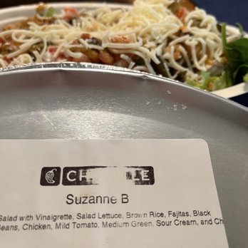 Chipotle Mexican Grill - Sour cream was ordered but not provided - Mexican Near Me - Hudson, Ohio