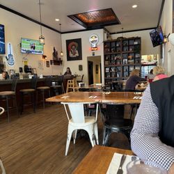 Shorty’s - On open bar and table seating area. Cute, clean, and quaint.