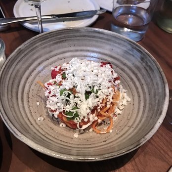 Frances - Spaghettini al Peperoncino - Smoky Red Peppers, Garlic Confît, Ricotta Stagionata - New American Near Me - San Francisco, California Frances - Spaghettini al Peperoncino - Smoky Red Peppers, Garlic Confît, Ricotta Stagionata - New American Near Me - San Francisco, California