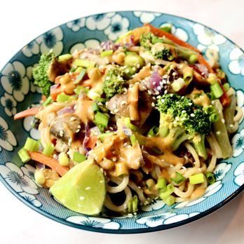 SoCo Vedge - a bowl of asian food - Food Delivery Services Near Me