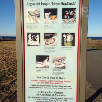Noyo Headlands Park - Written in pen on the right it also says "go fort Bragg"-lol - Hiking Near Me - Fort Bragg, California Noyo Headlands Park - Written in pen on the right it also says "go fort Bragg"-lol - Hiking Near Me - Fort Bragg, California