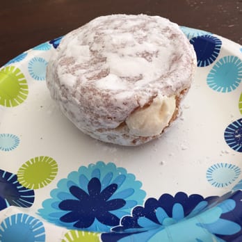 Ridge Donut Cafe - A powdered sugar cannoli donut! - Donuts Near Me - Rochester, New York Ridge Donut Cafe - A powdered sugar cannoli donut! - Donuts Near Me - Rochester, New York