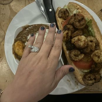 Memphis Cafe - Memphis Po' Boy shrimp - Southern Near Me - Costa Mesa, California Memphis Cafe - Memphis Po' Boy shrimp - Southern Near Me - Costa Mesa, California